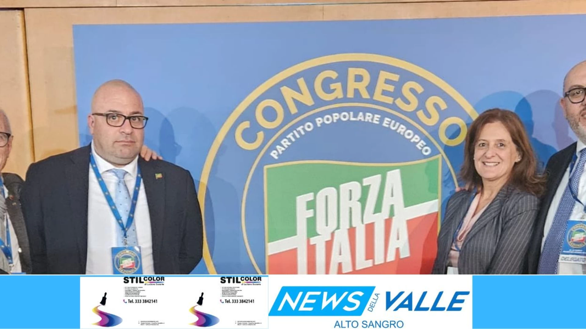 Congresso Nazionale di Forza Italia a Roma. Il commento del coordinatore provinciale del partito Manolo Sacco.